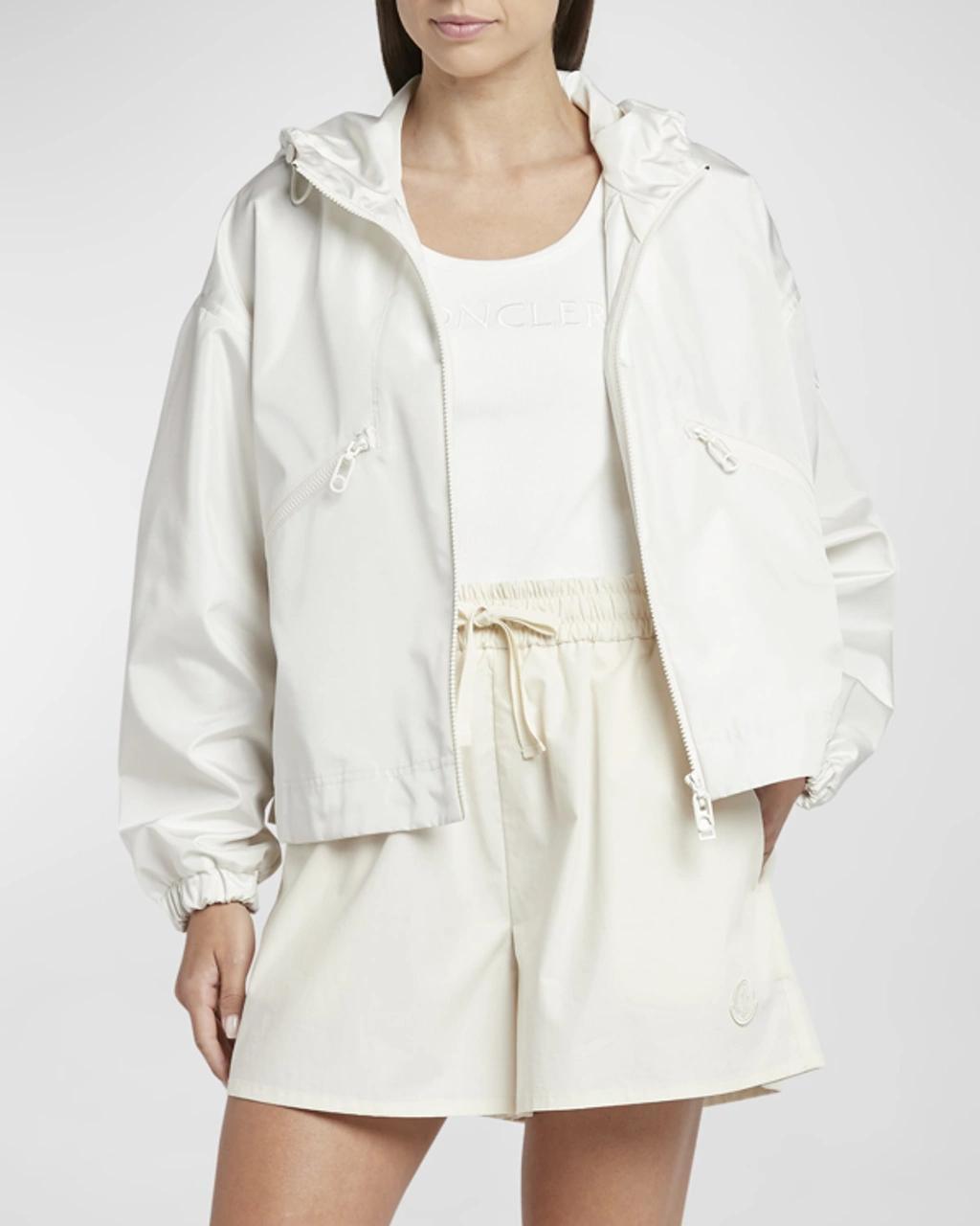 MONCLER Marmace Track Jacket In White Product Image