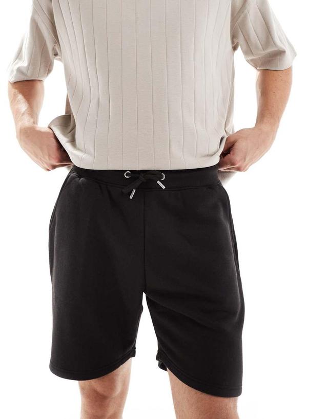 DTT jersey shorts in black Product Image