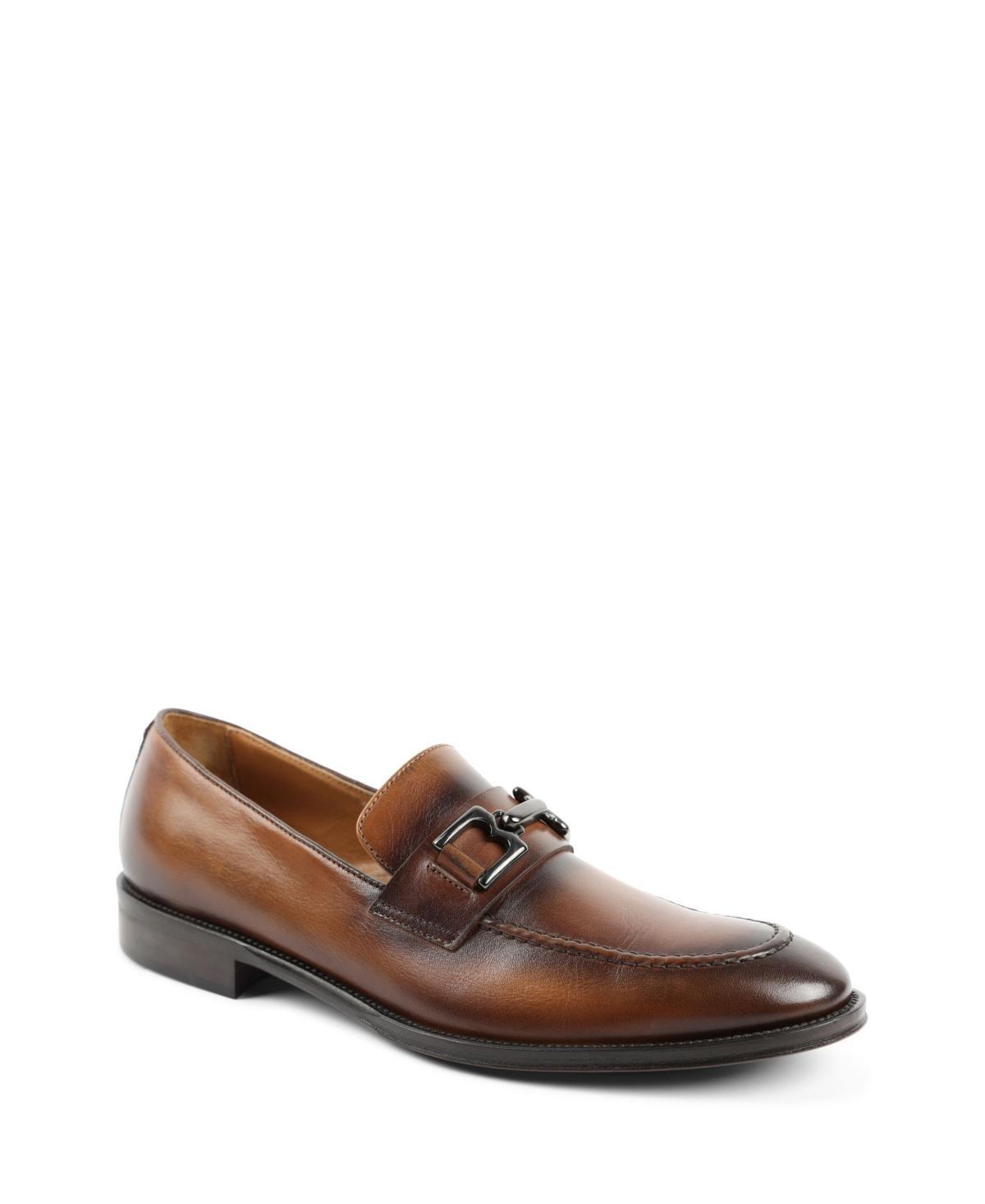 Mens Alpha Leather Penny Loafers Product Image