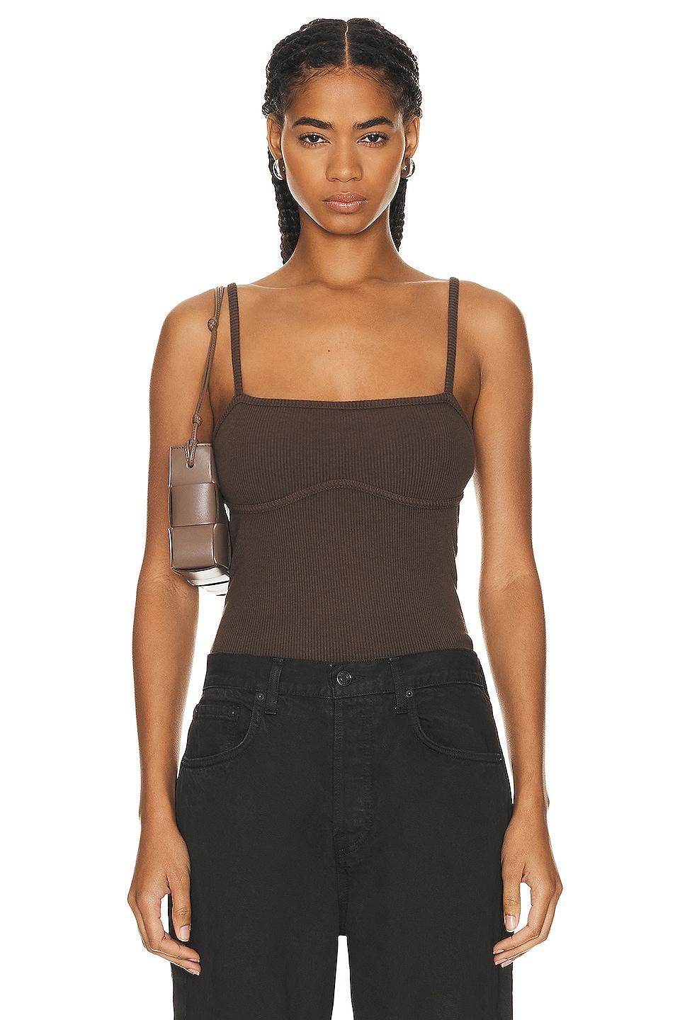 Citizens of Humanity Liza Cami Brown. (also in L, M, XS). Product Image