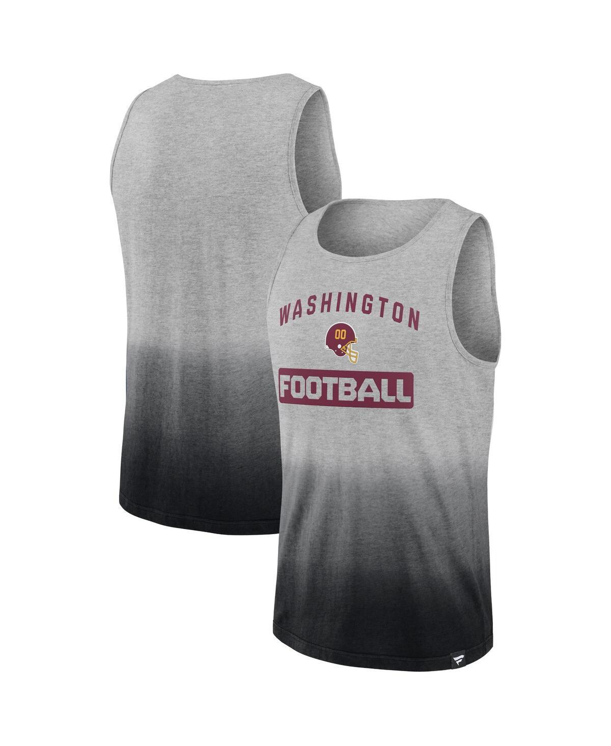 Mens Fanatics Branded Heathered Gray/Black Washington Football Team Our Year Tank Top Product Image