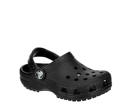 Crocs Mens Classic Clogs - Shoes Black/Black Product Image