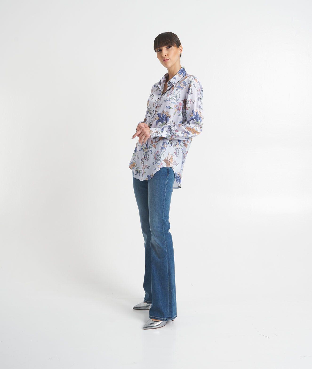 Blouse with floral print Product Image