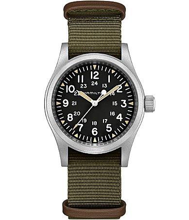 Hamilton Khaki Field Mechanical NATO Strap Watch, 38mm Product Image