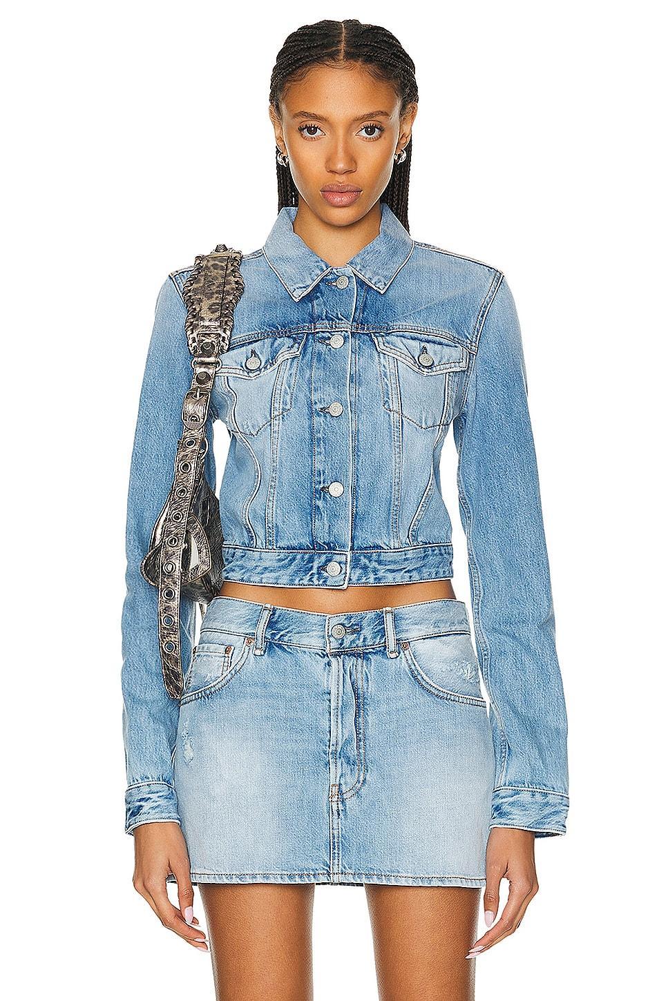 Acne Studios Denim Jacket in Blue Product Image