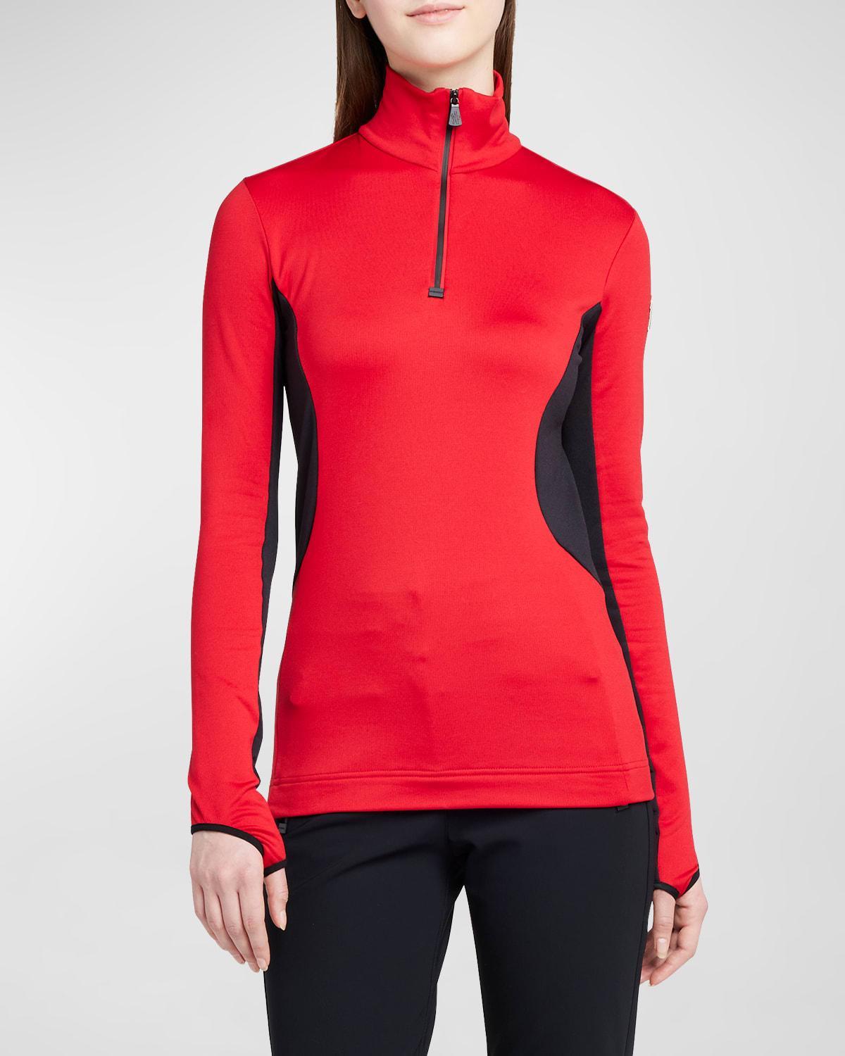 Womens High Performance Quarter-Zip Sweatshirt Product Image