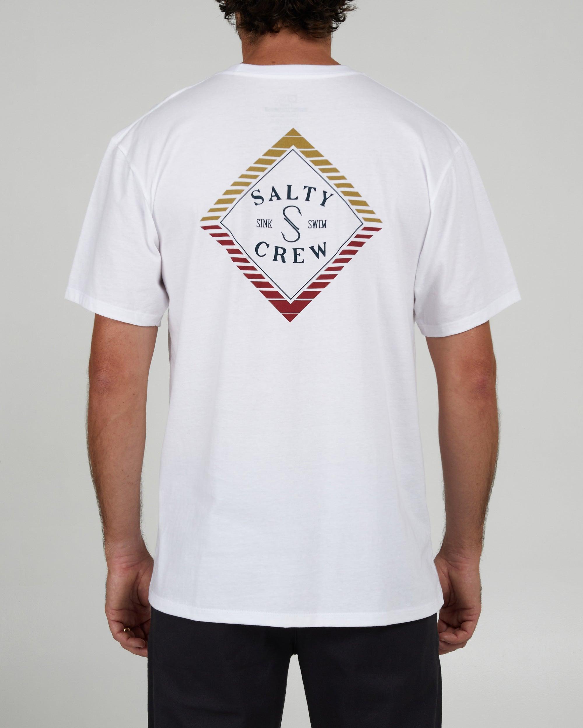 Faded Premium S/S Tee - White Male Product Image