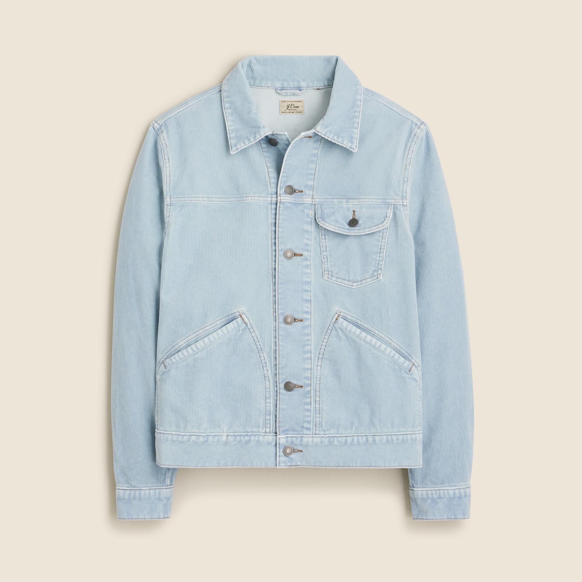 Trucker jacket in 11-wale corduory Product Image