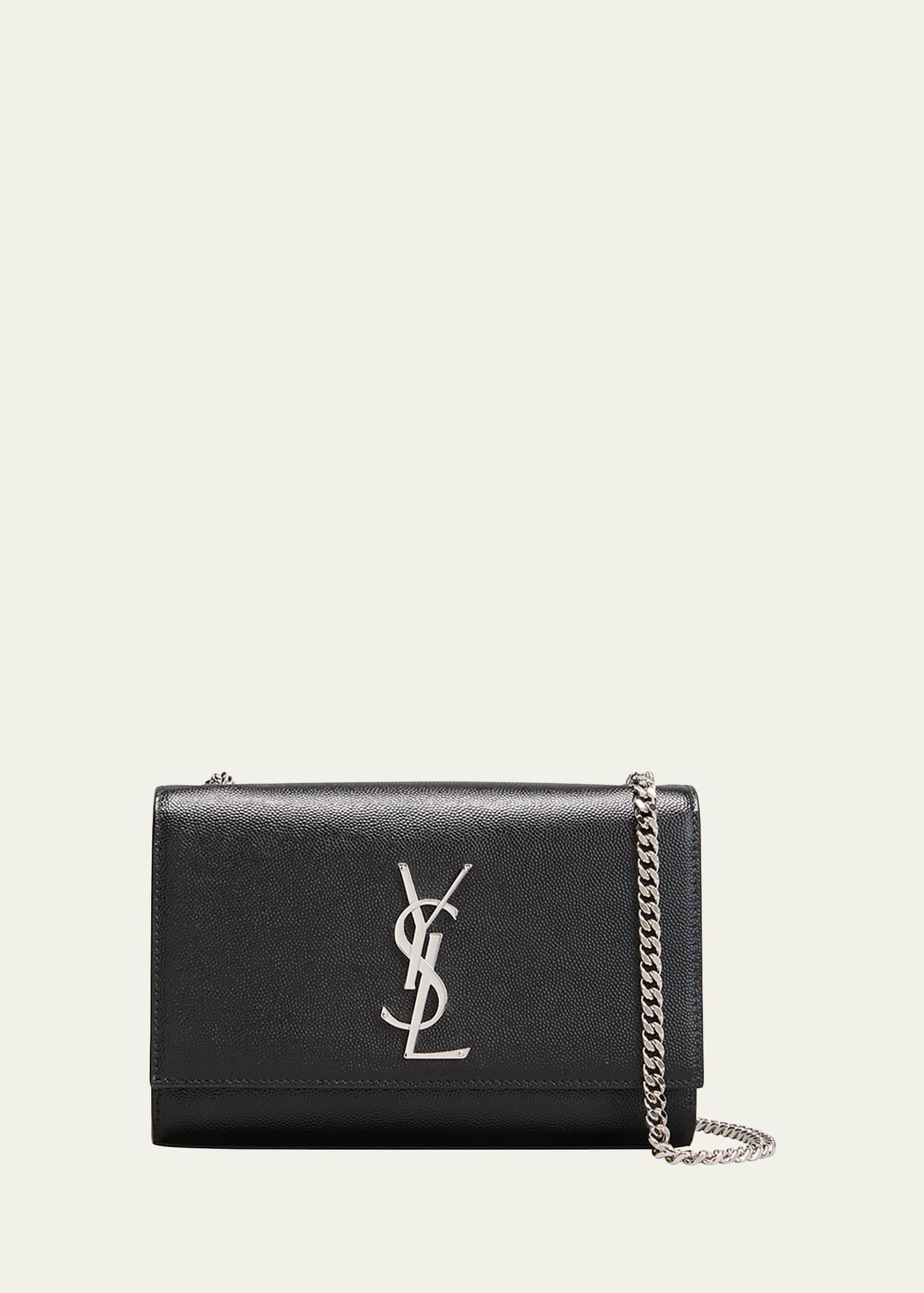 Saint Laurent Small Monogramme Kate Chain Bag Black.. Product Image