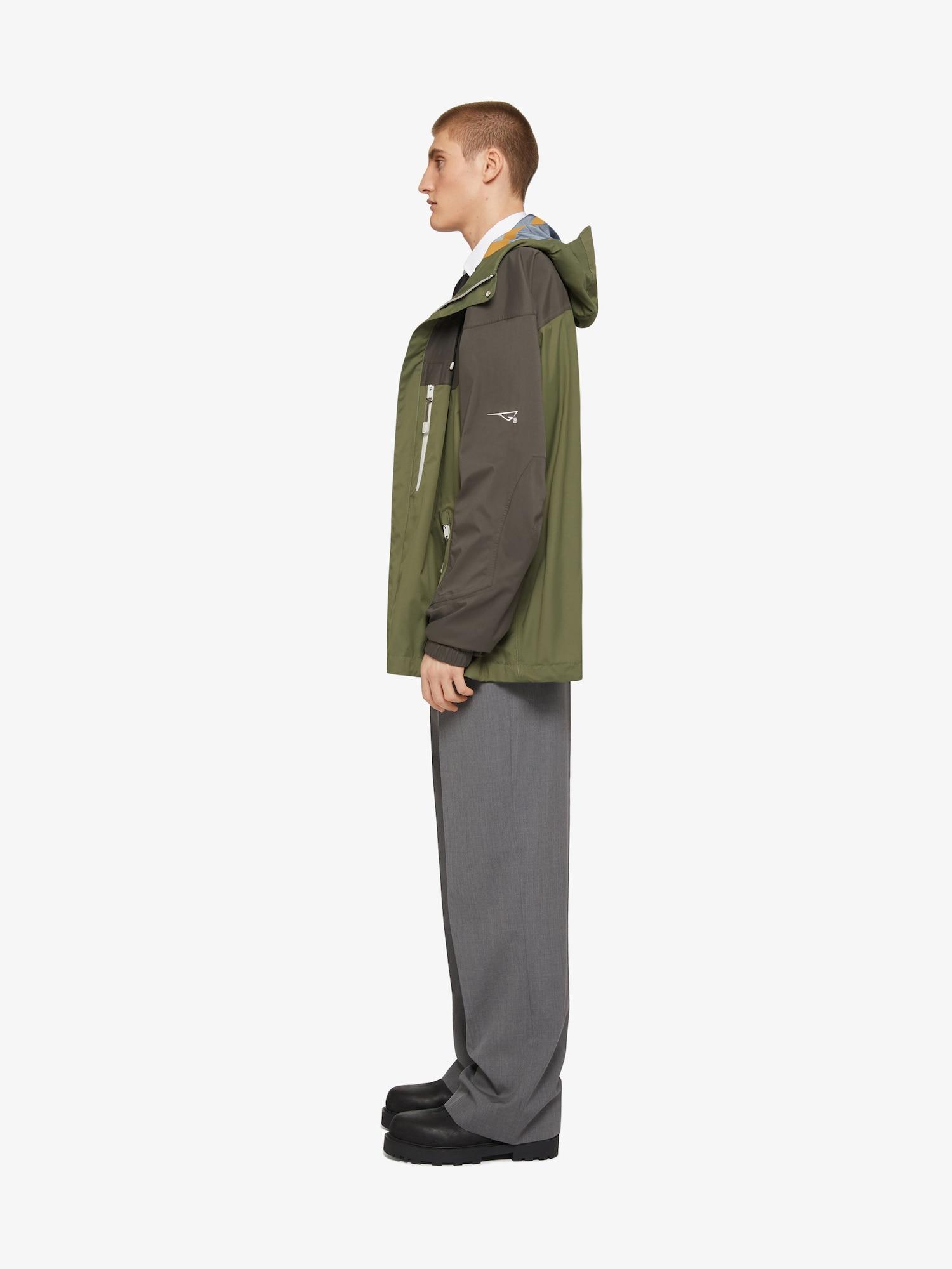 Technical hooded jacket Product Image