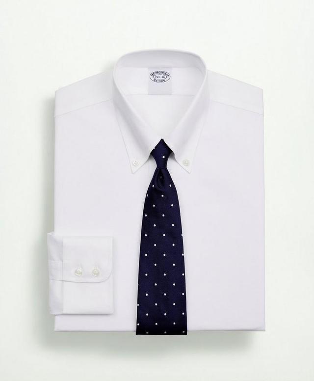 Stretch Supima® Cotton Non-Iron Twill Button-Down Collar Dress Shirt Product Image