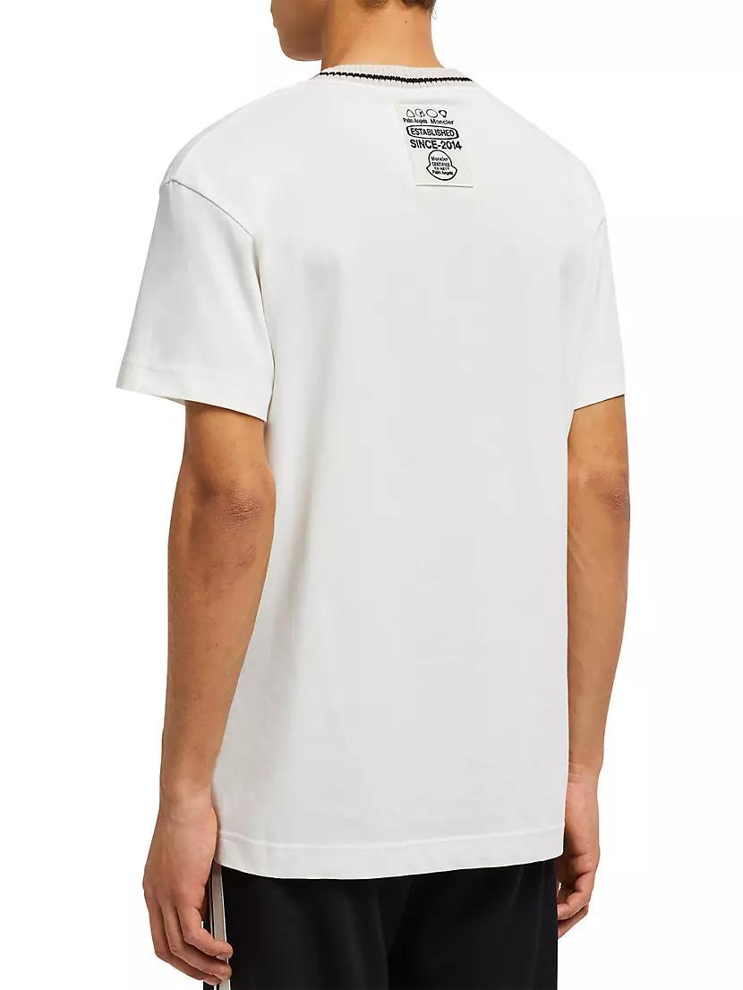 Moncler x Palm Angels Short Sleeve T-Shirt Product Image