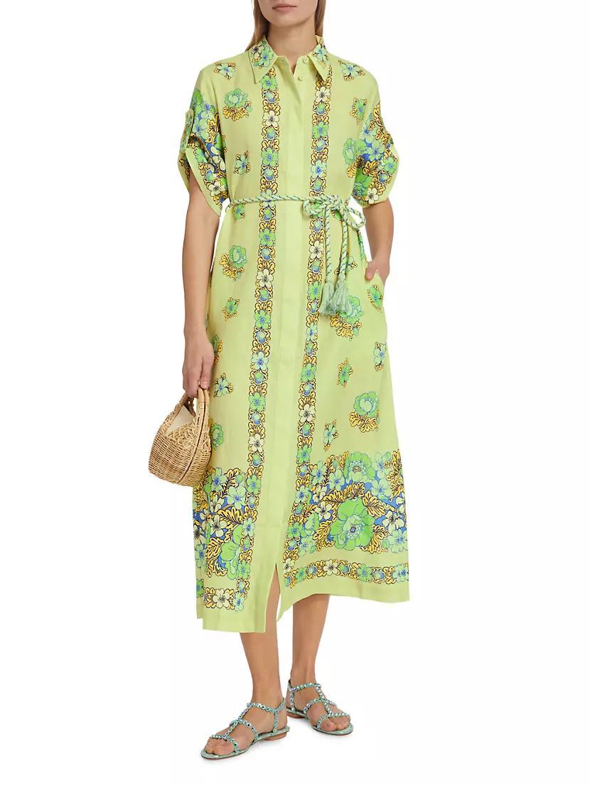 Hotel Paradiso Velma Linen Shirtdress Product Image