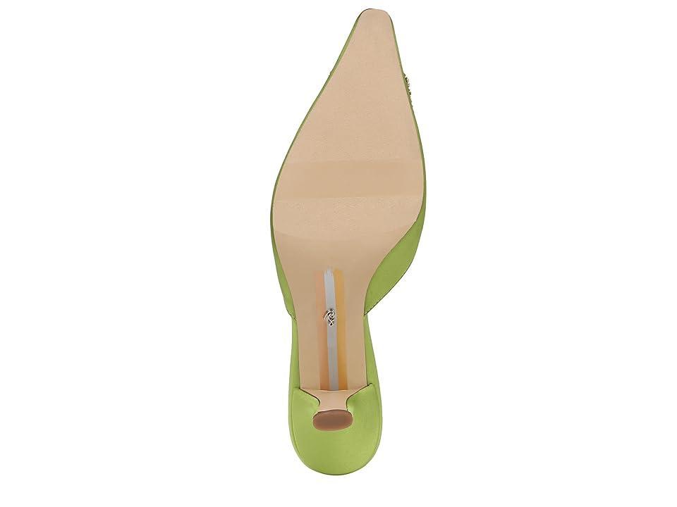 Sam Edelman Brit Kitten Heel Mule Sycamore Satin Product Image