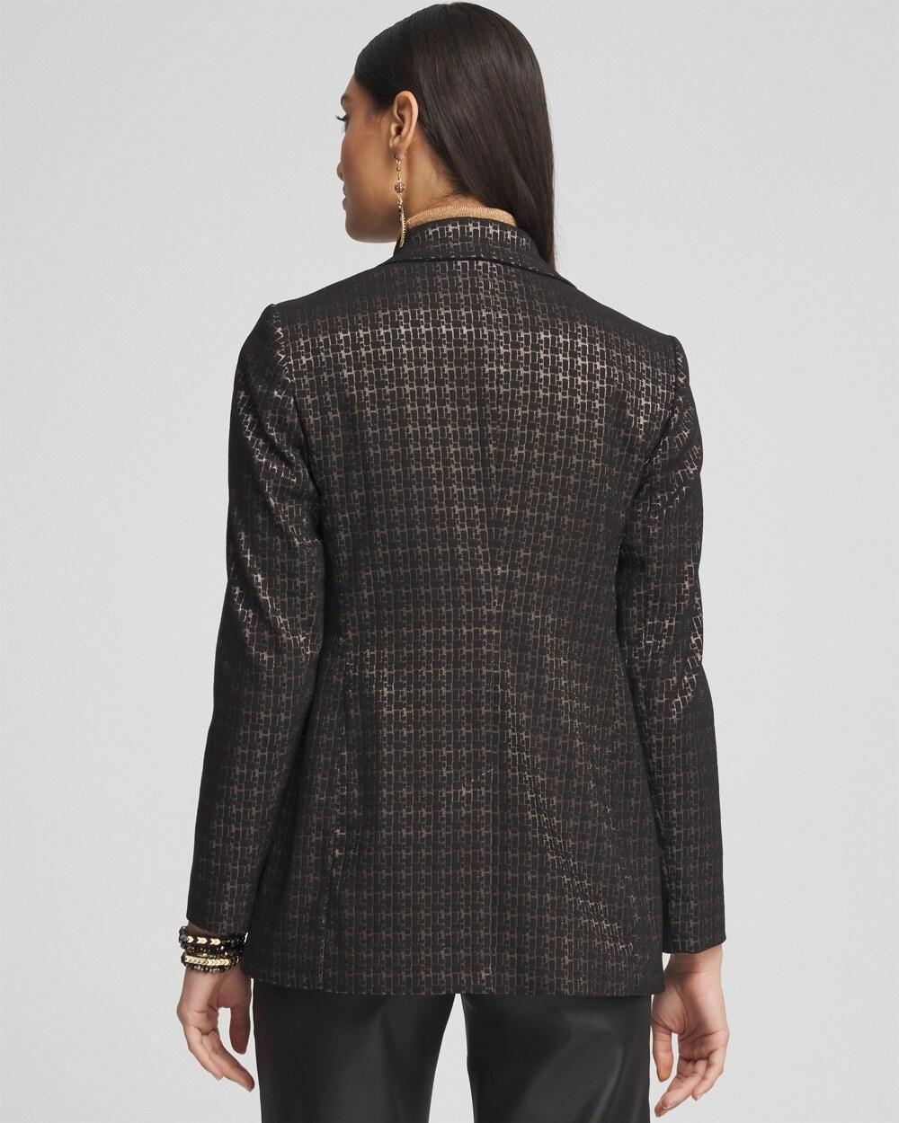 Women's Brigitte Metallic Tiles Blazer Product Image