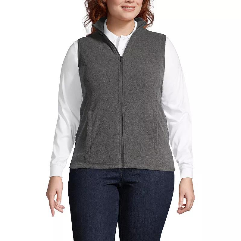 Plus Sized Lands End Thermacheck 100 Vest, Womens Product Image