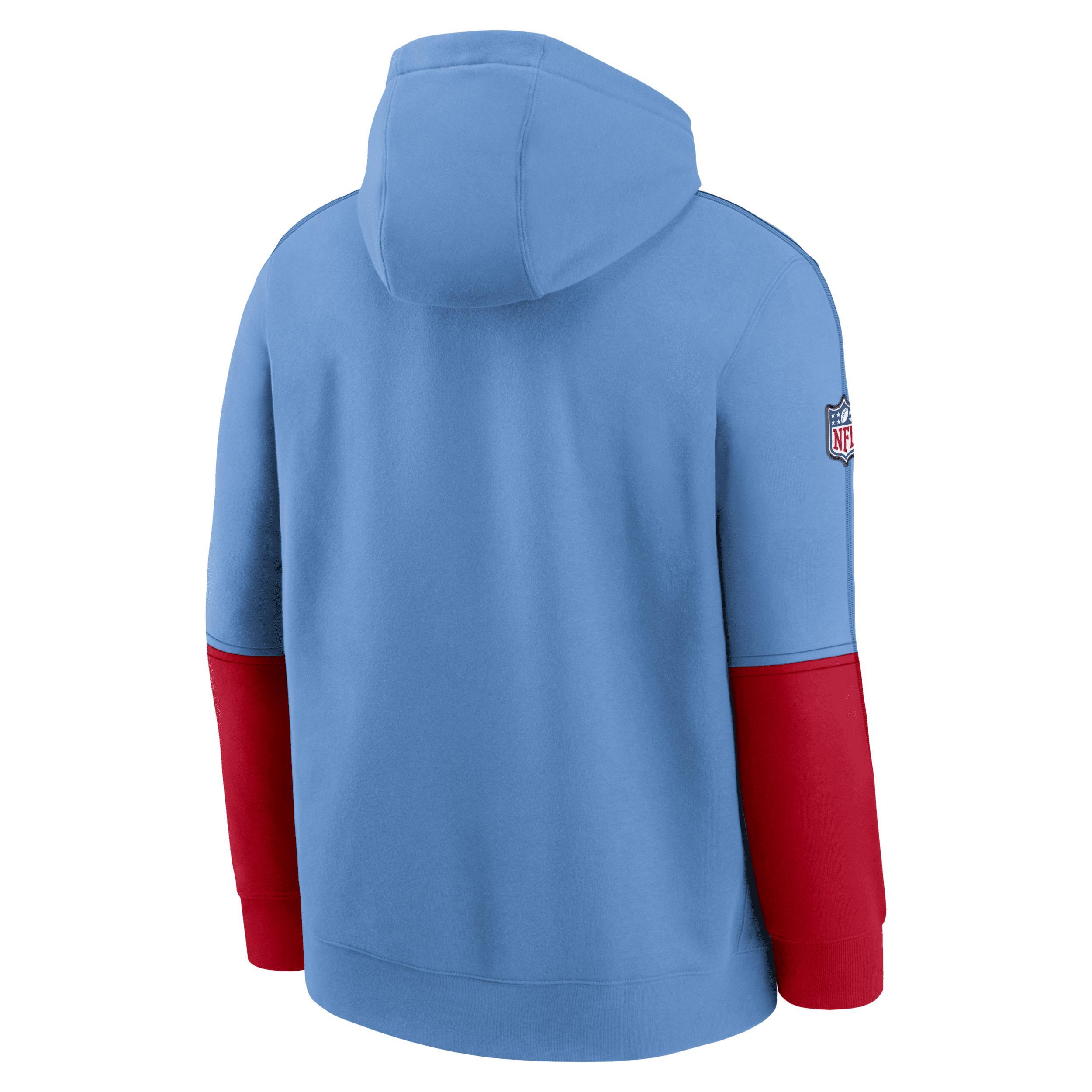 Tennessee Titans Logo Team Issue Club Nike Men's NFL Pullover Hoodie Product Image