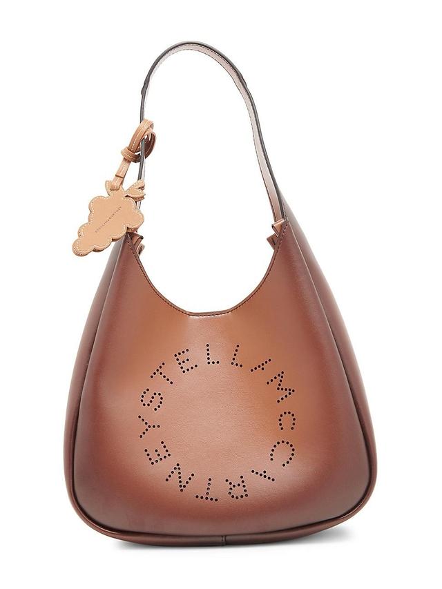 Womens Logo Small Hobo Bag Product Image