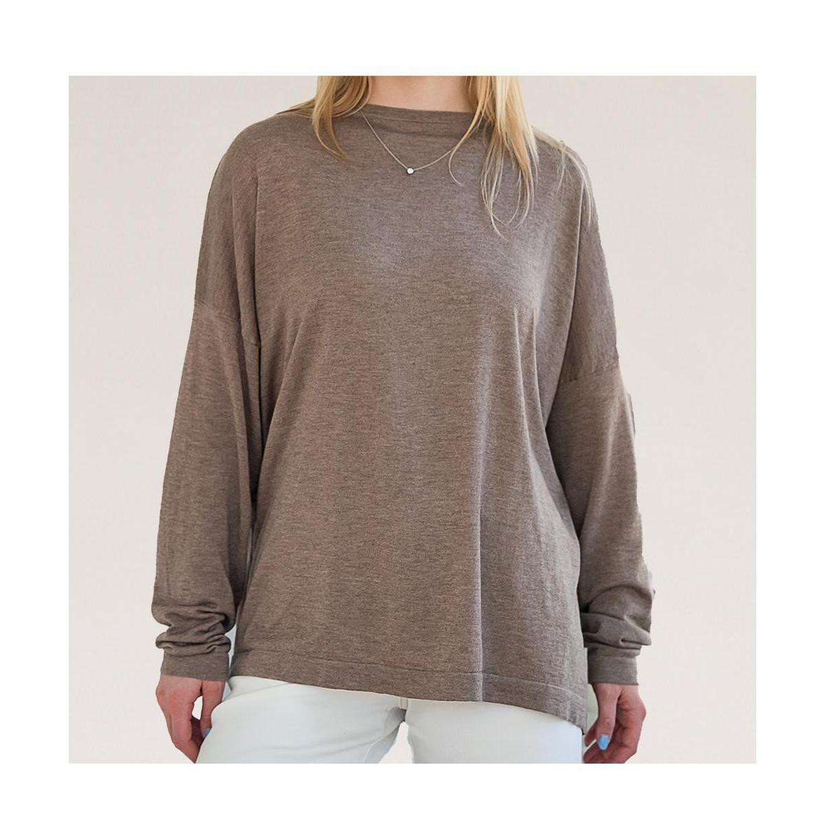 Mersea Womens Delmar Sweater - Aqua Glass Product Image