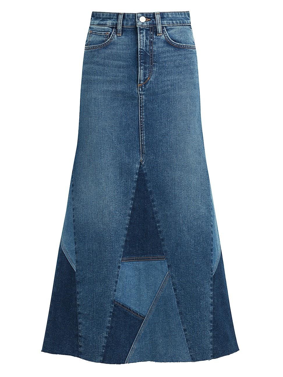 Womens The Bailey Pieced Maxi Skirt product image