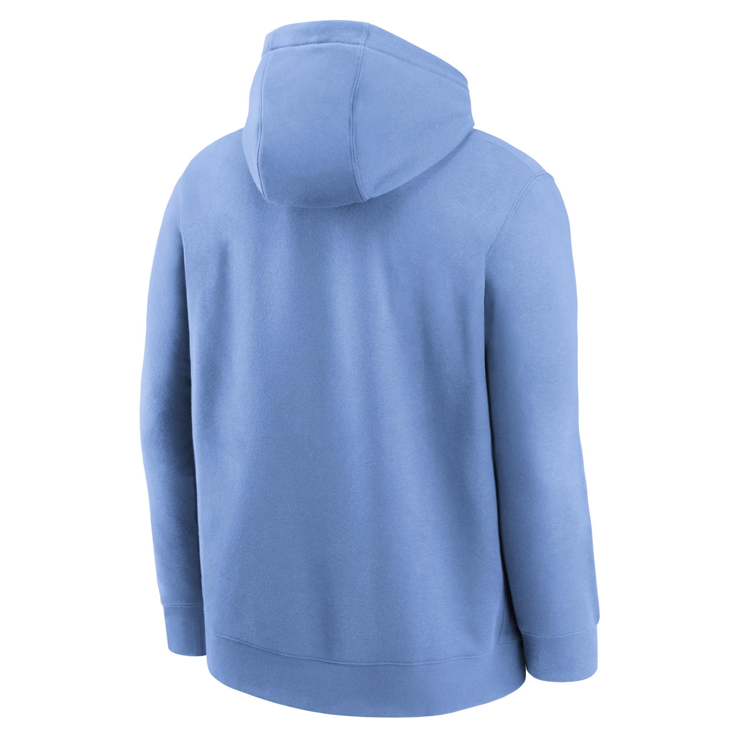 North Carolina Tar Heels Legacy Club Foundational Nike Men's College Pullover Hoodie Product Image