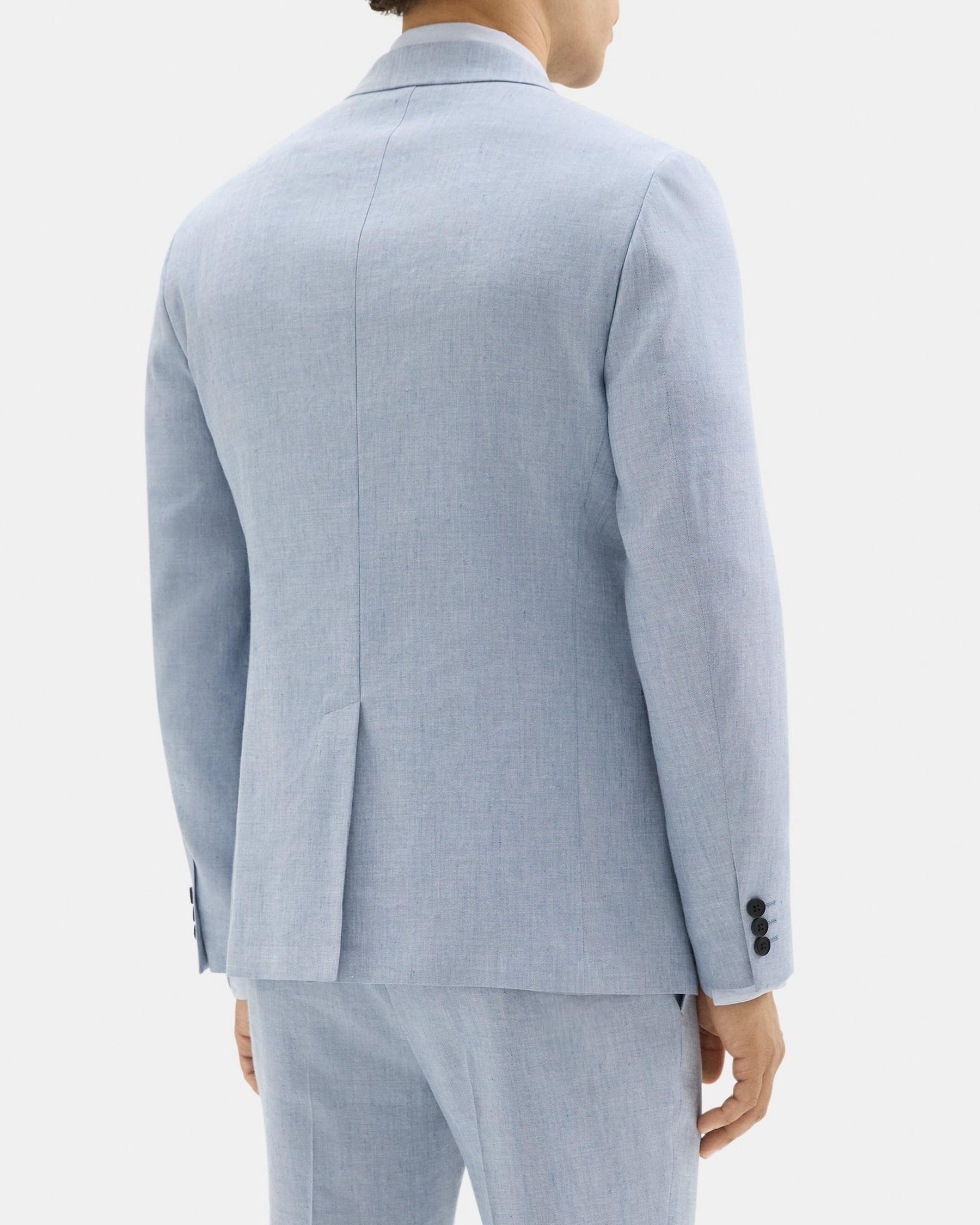 Unstructured Blazer in Linen-Blend Product Image