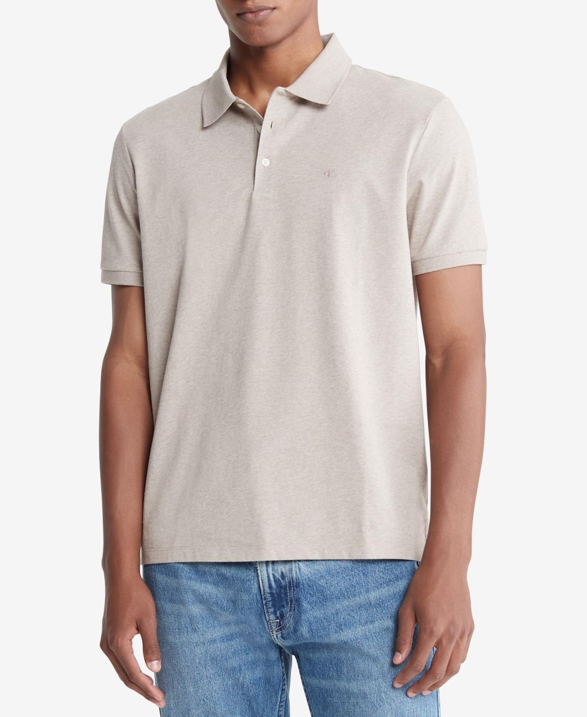 Calvin Klein Short Sleeve Classic Fit Smooth Polo Shirt Product Image