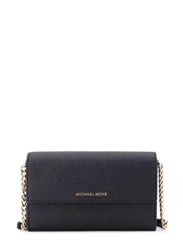 MICHAEL KORS Jet Set Shoulder Bag In Black Product Image