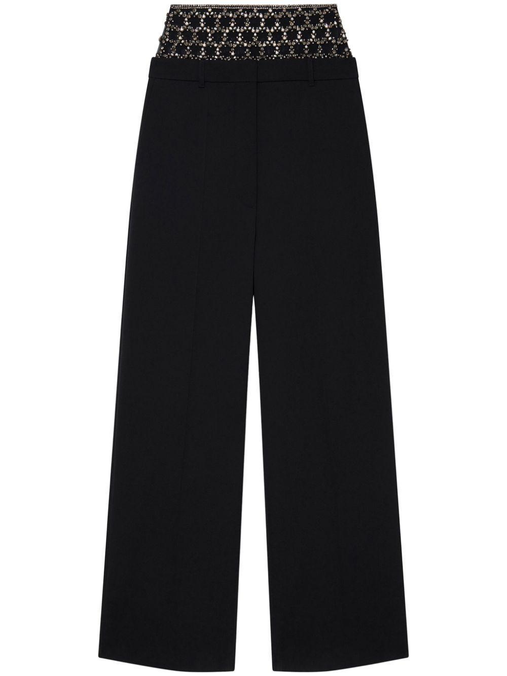 crystal-waist tailored trousers product image