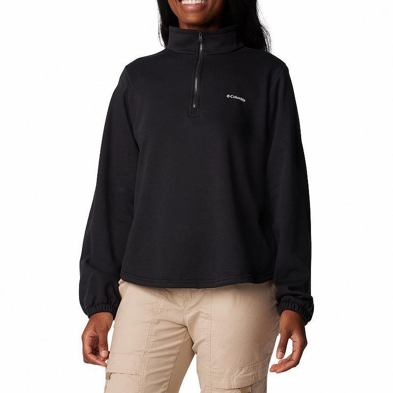 Womens Columbia Trek French Terry Half-Zip Pullover Sweatshirt Product Image