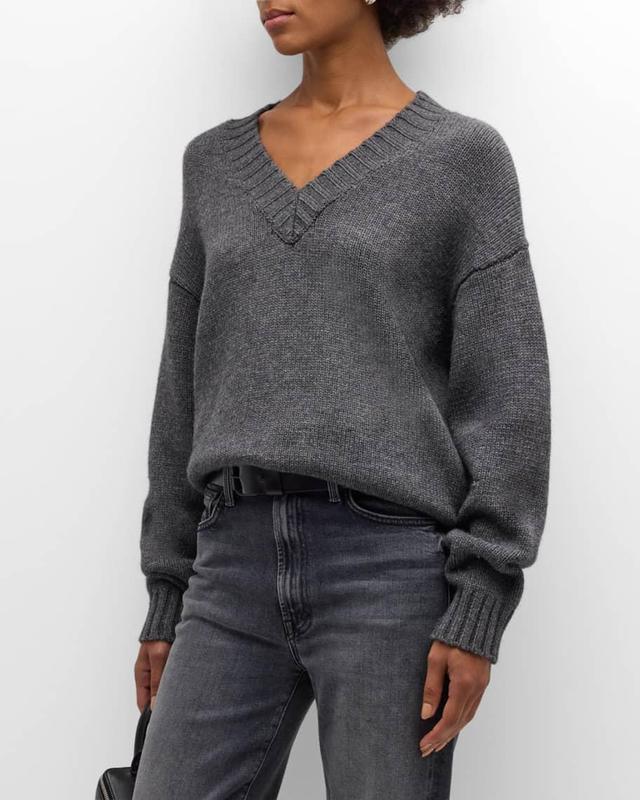 Chunky Wool-Cashmere Sweater Product Image