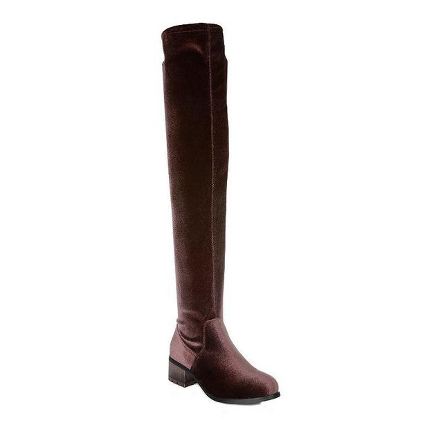 London Rag Rumple Womens Thigh-High Boots Product Image