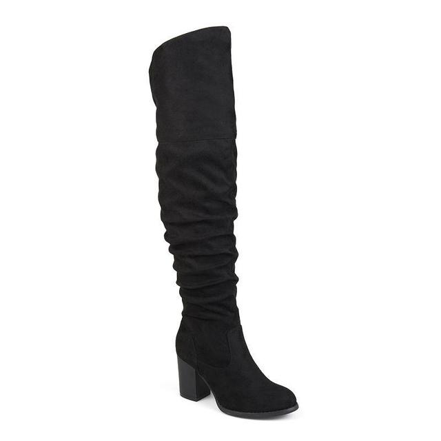 Journee Collection Kaison Womens Tall Boots Grey Product Image