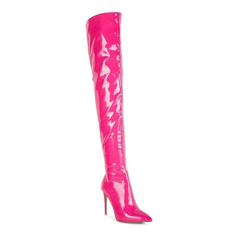 London Rag Eclectic Womens Thigh-High Boots Product Image