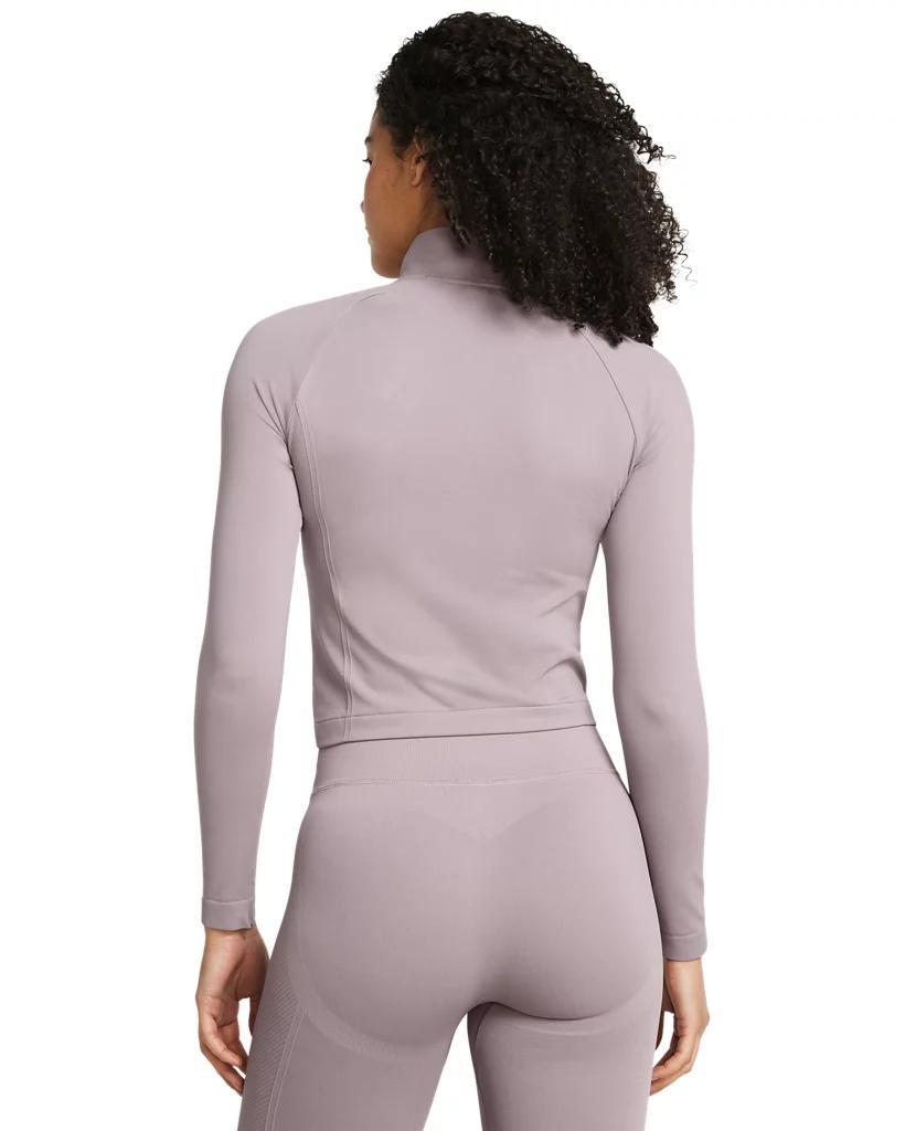 Women's UA Vanish Seamless ¼ Zip Crop Product Image