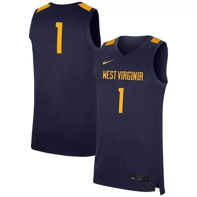 Nike Men's College Dri-FIT (West Virginia) Replica Basketball Jersey Product Image