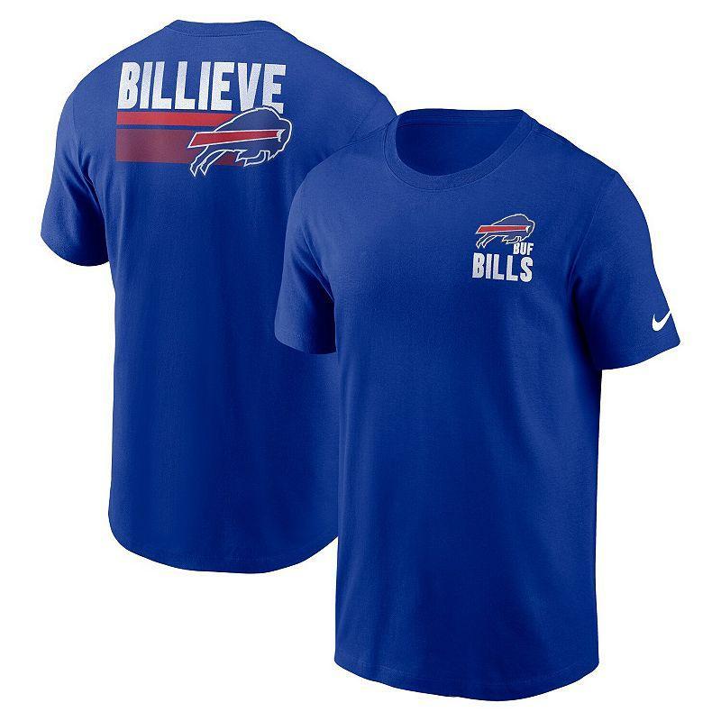 Mens Nike Royal Buffalo Bills Blitz Essential T-Shirt Product Image