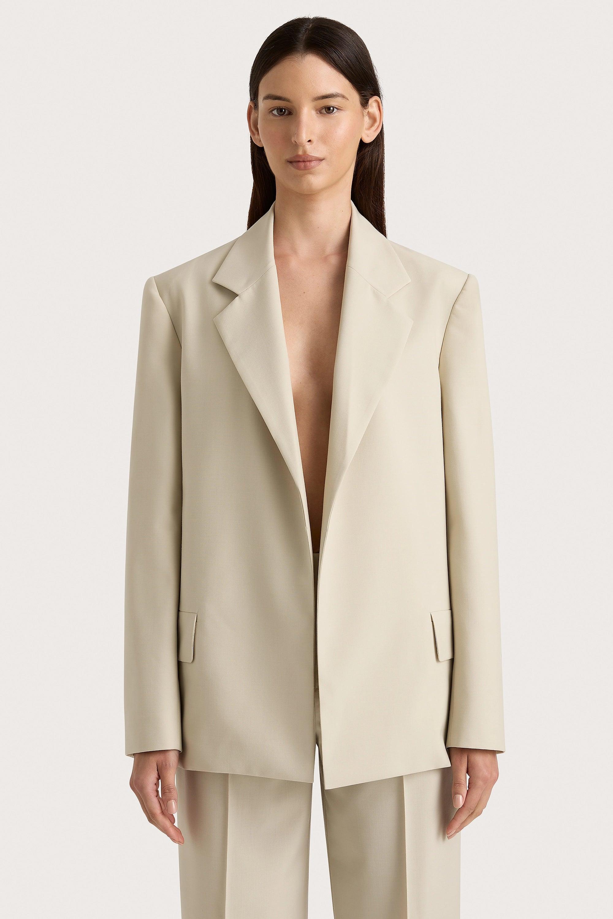 Lena Blazer Beige Product Image