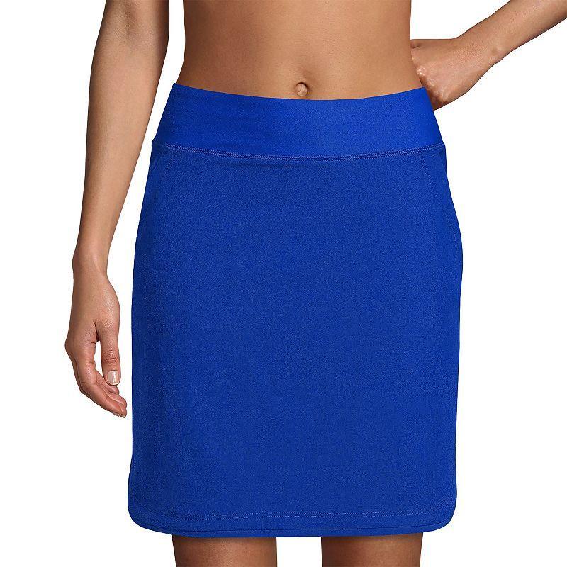 Womens Lands End Quick Dry Active Swim Skort Product Image