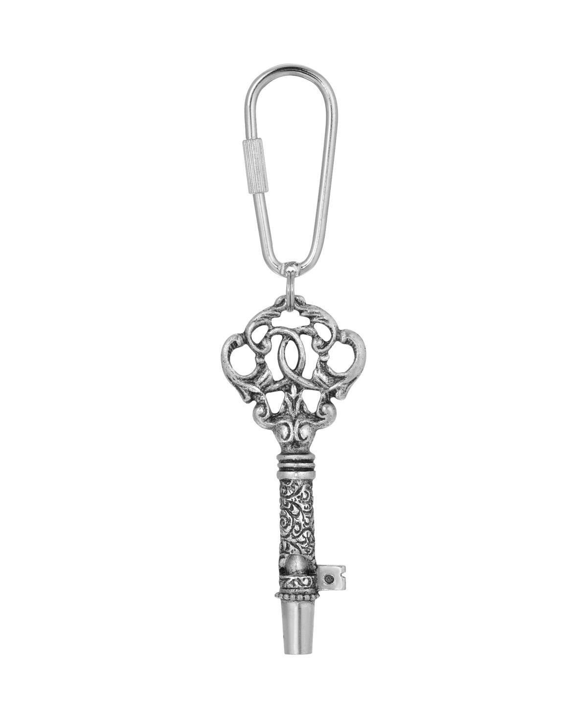 2028 Womens Pewter Key Whistle Key Fob Product Image