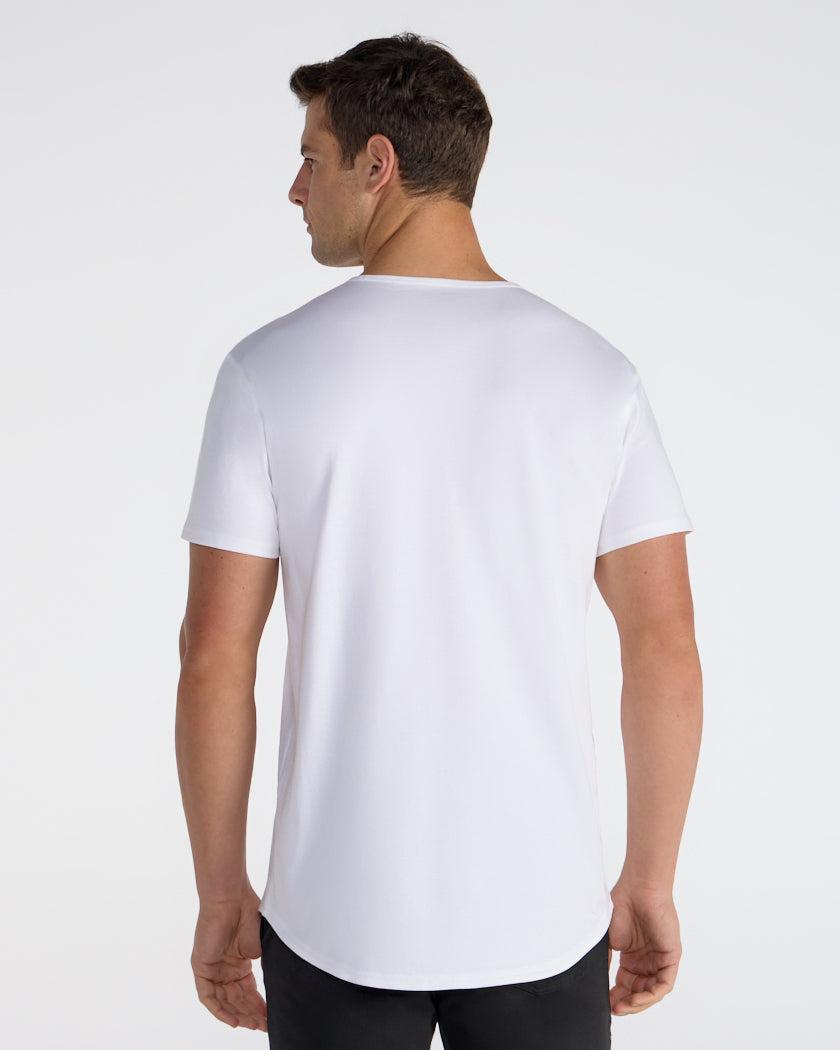 Cotton Short Sleeve Drop-Cut Product Image