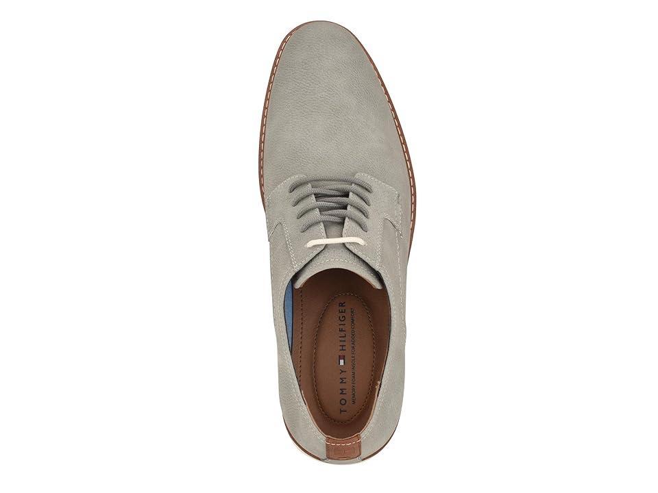 Tommy Hilfiger Raylon (Light Grey) Men's Lace Up Wing Tip Shoes Product Image