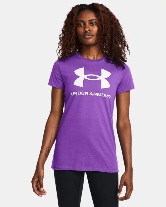 Womens UA Rival Logo Short Sleeve Product Image