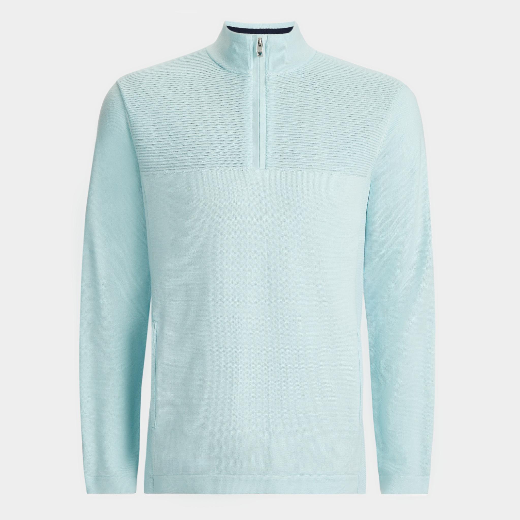 WIND BREAKER MERINO WOOL QUARTER ZIP PULLOVER Product Image