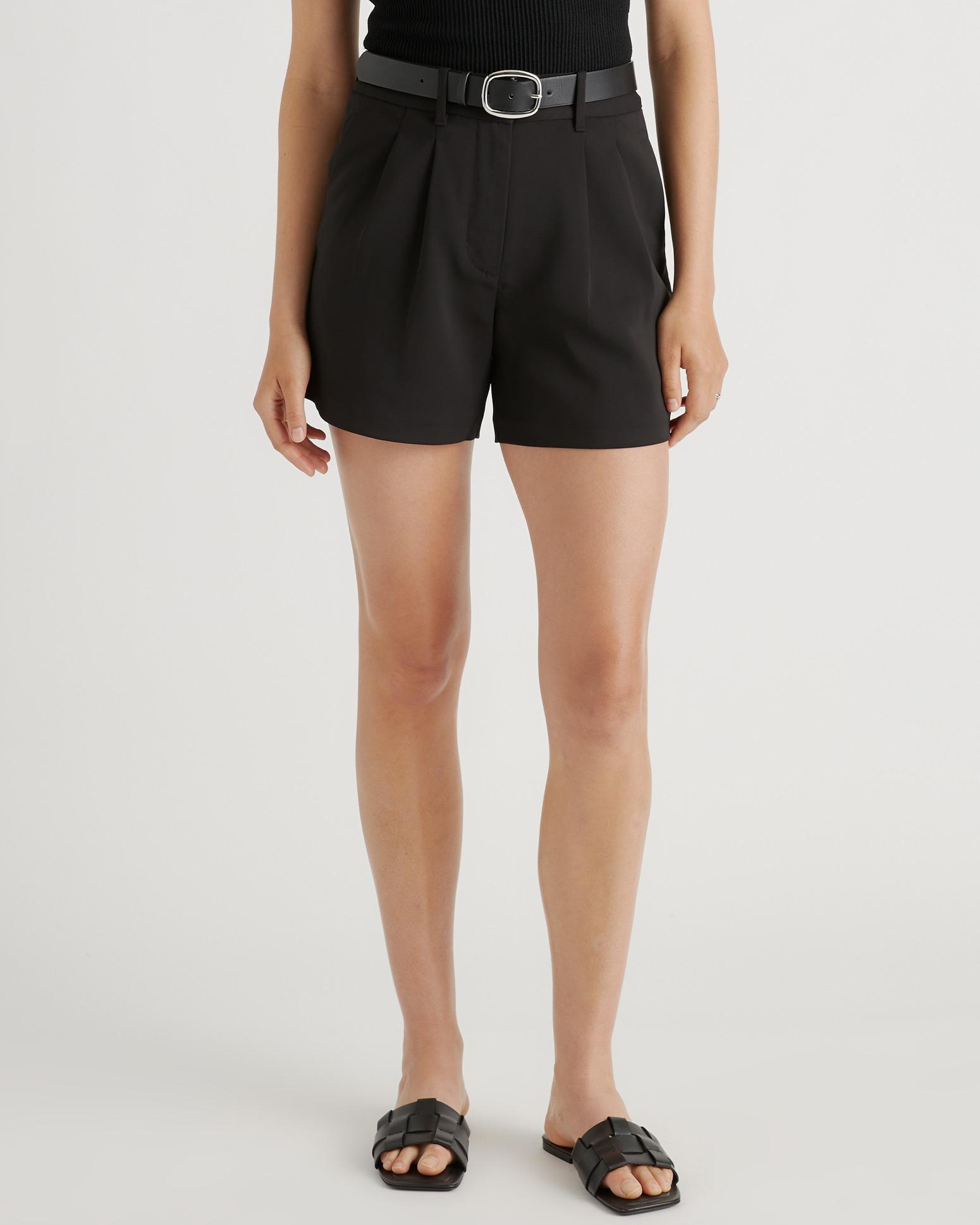 Stretch Crepe Pleated Short Product Image