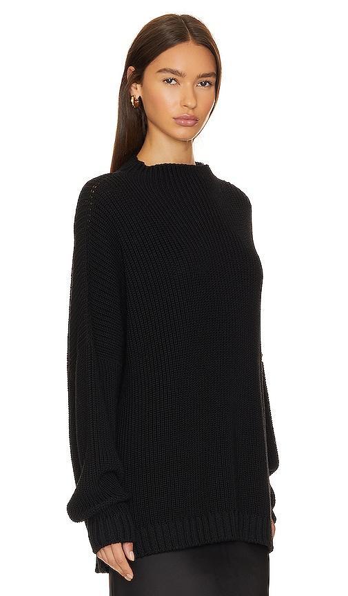 The Knotty Ones Laumes Sweater in Black. Product Image