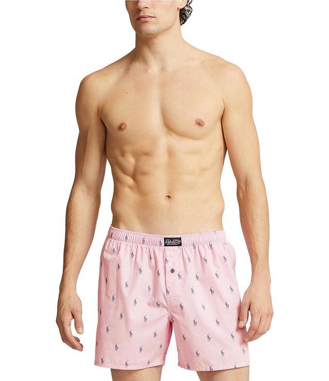 Polo Ralph Lauren Signature Allover Pony Print Boxers Product Image