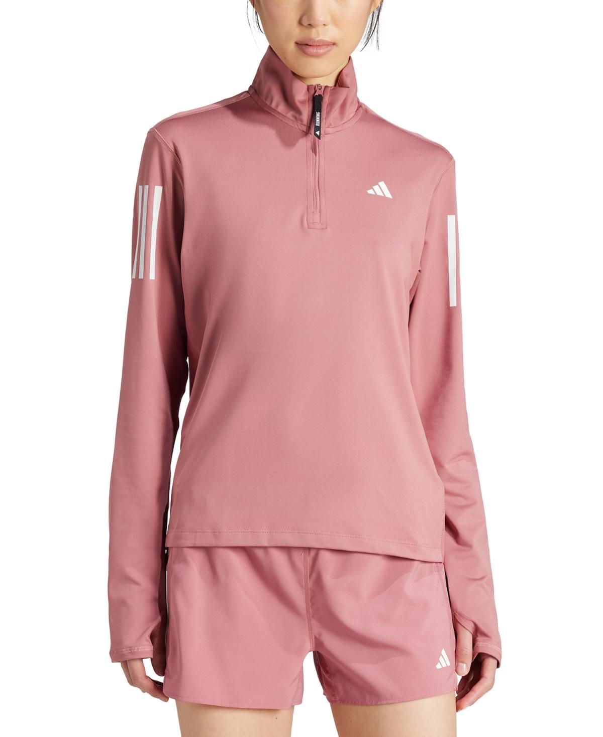 adidas Womens Own The Run Half-Zip Sweatshirt Product Image