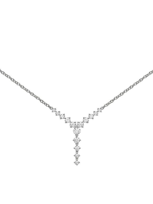 Womens Aria 18K White Gold & 1.06 TCW Diamond Necklace Product Image