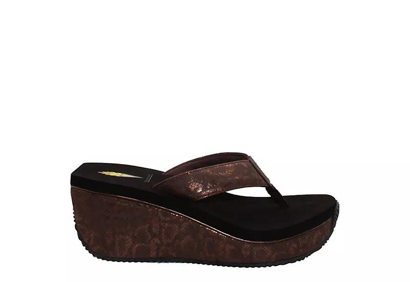 Volatile Frappachino Wedge Flip Flop Product Image